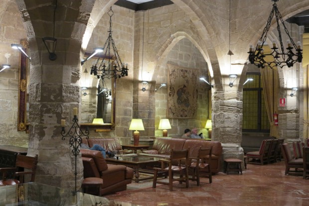 Interior do Parador de Santo Domingo de La Calzada 